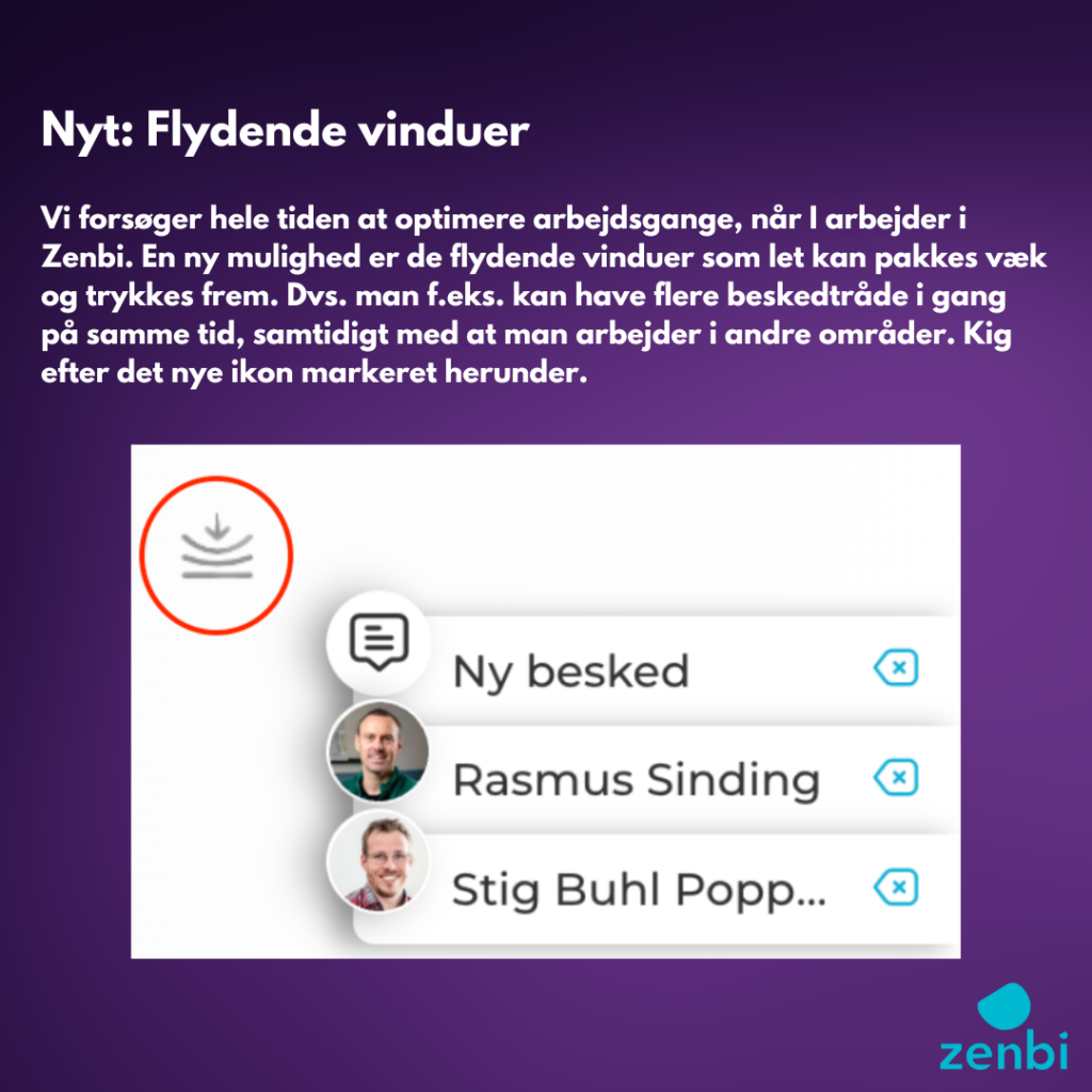 Flydende vinduer